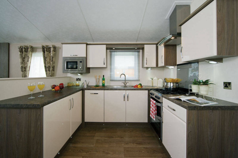 delta caravans Superior Lodge kitchen