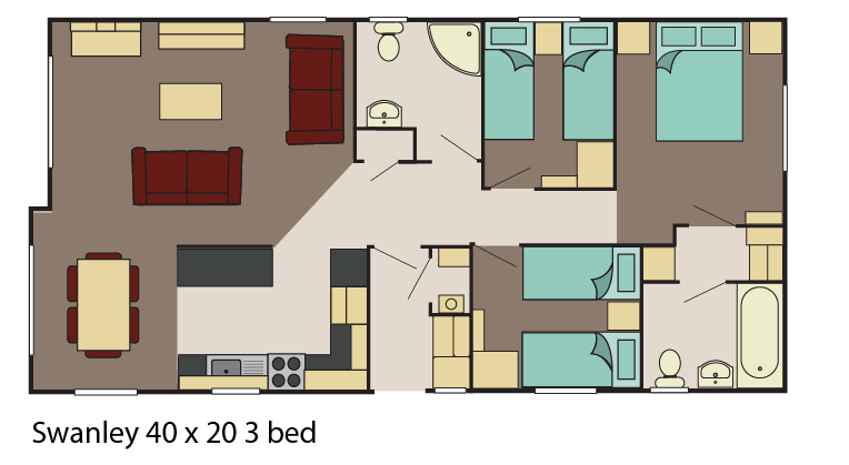 Swanley 40x20 3 bed layout